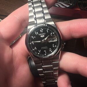 (SOLD DO NOT BUY) Seiko 5 Automatic Watch – Arabic Dial – Japan Made – 34mm